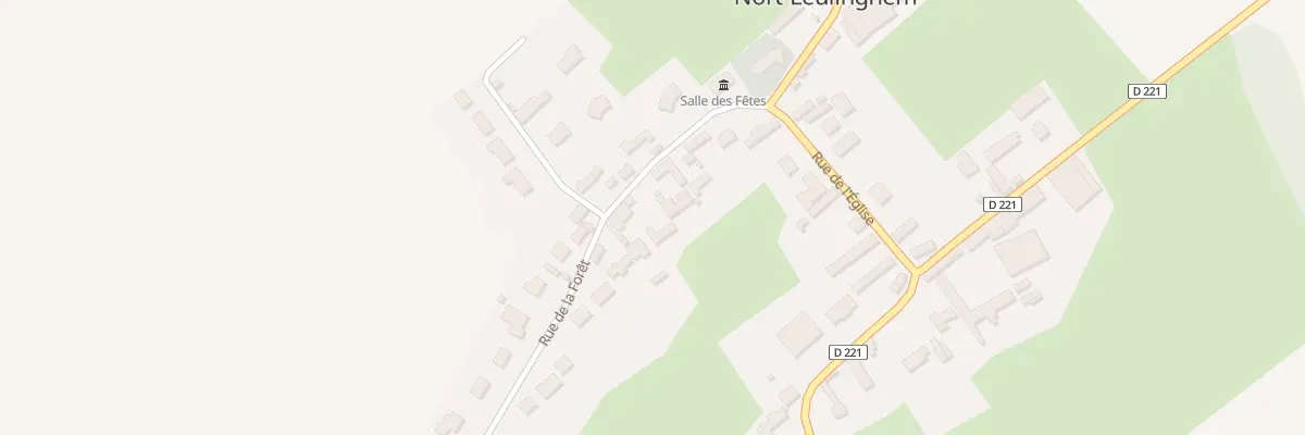Plan du 7 Rue de la Forêt à Nort-Leulinghem