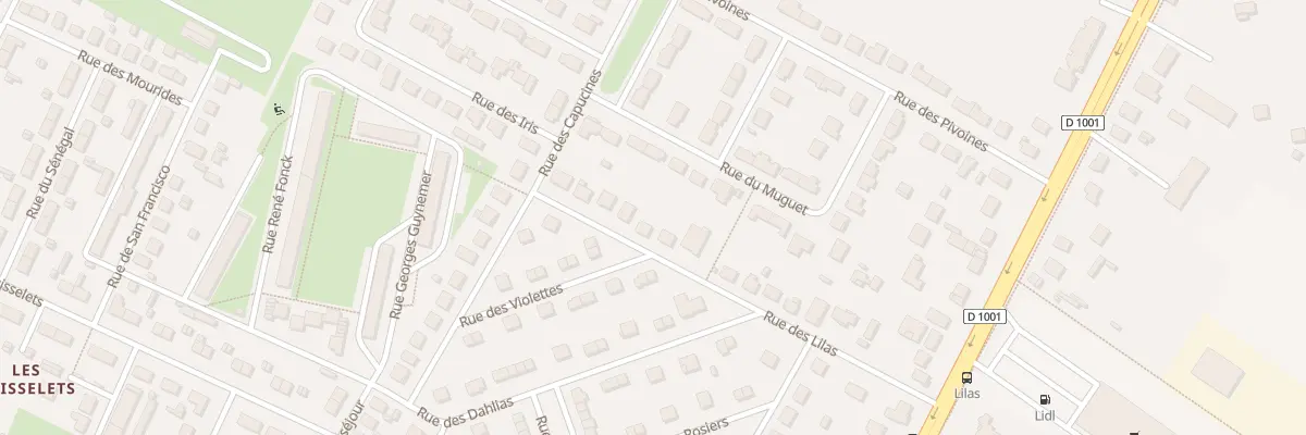 Plan du 22 Rue des Lilas à Beauvais
