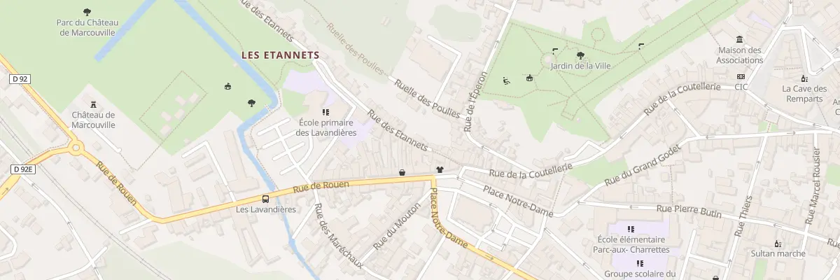 Plan du 16 Rue des Etannets à Pontoise