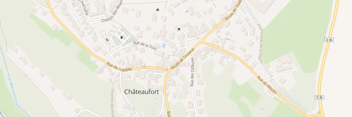 Plan du 3 Pl Saint Christophe à Châteaufort