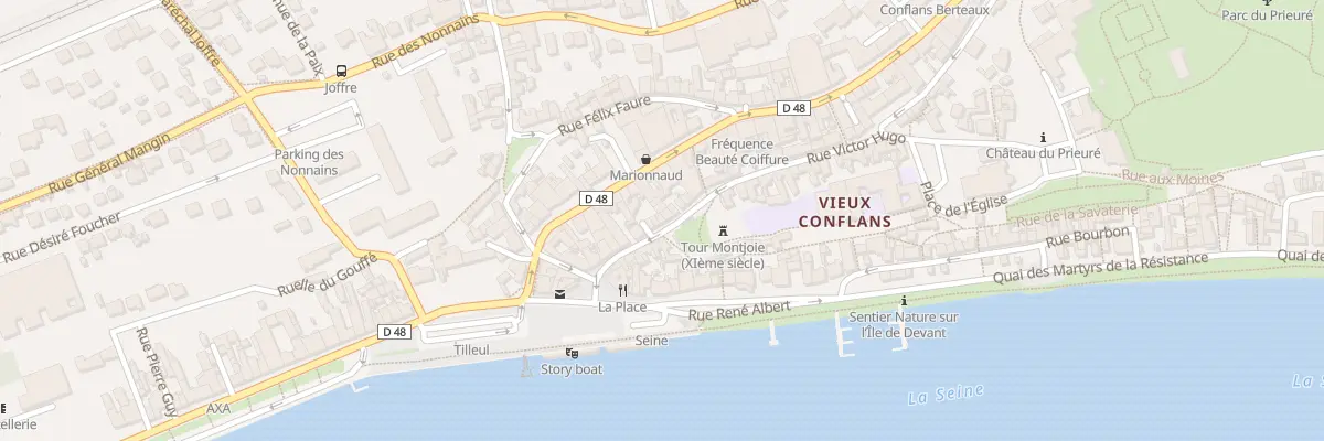 Plan du 21T Rue Victor Hugo à Conflans-Sainte-Honorine