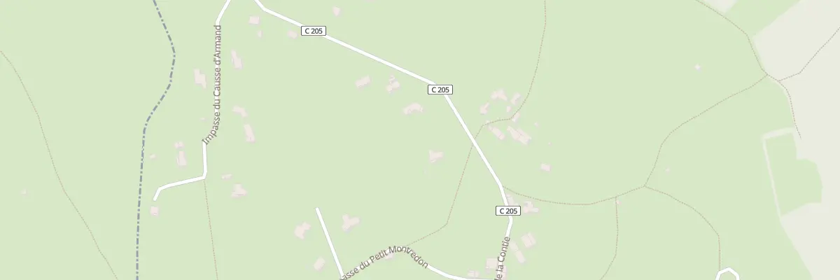 Plan du 6450F La Contie à Lunan