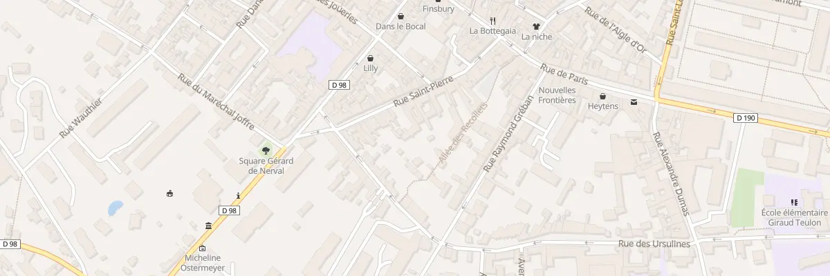 Plan du 27 Rue Saint Pierre à Saint-Germain-en-Laye