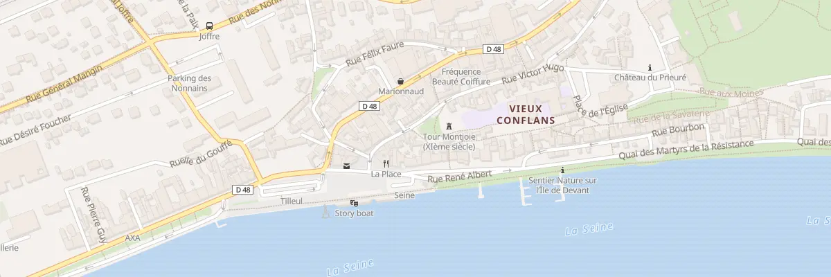 Plan du 12 Rue Victor Hugo à Conflans-Sainte-Honorine