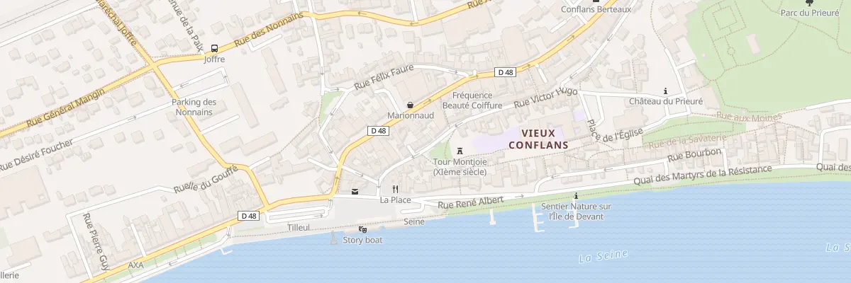 Plan du 21 Rue Victor Hugo à Conflans-Sainte-Honorine