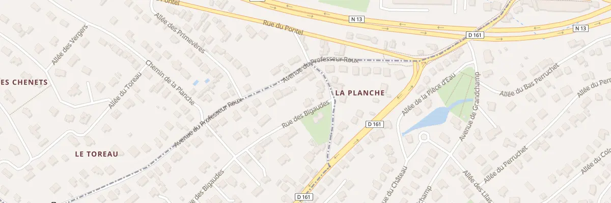 Plan du 4 Rue des Bigaudes à Mareil-Marly
