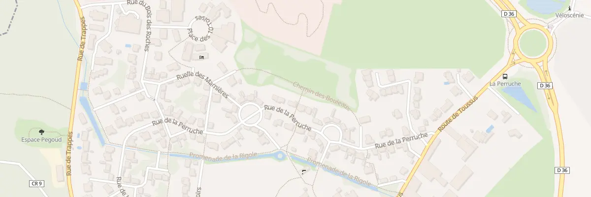 Plan du 67 Rue de la Perruche à Châteaufort
