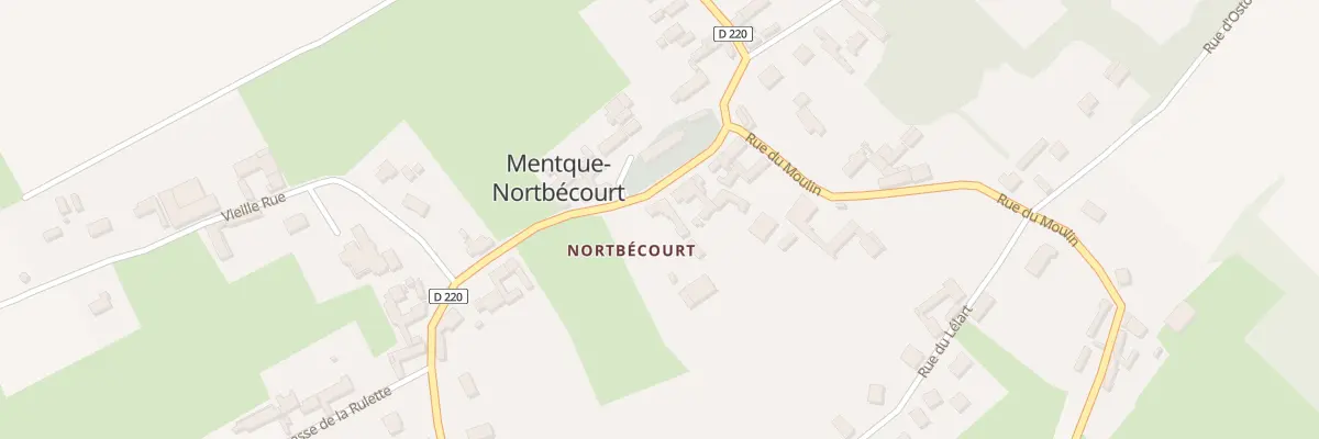 Plan du 185 Rue Principale à Mentque-Nortbécourt