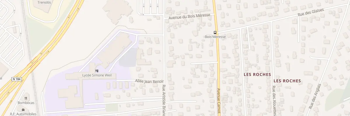 Plan du 192 Rue Aristide Briand à Conflans-Sainte-Honorine