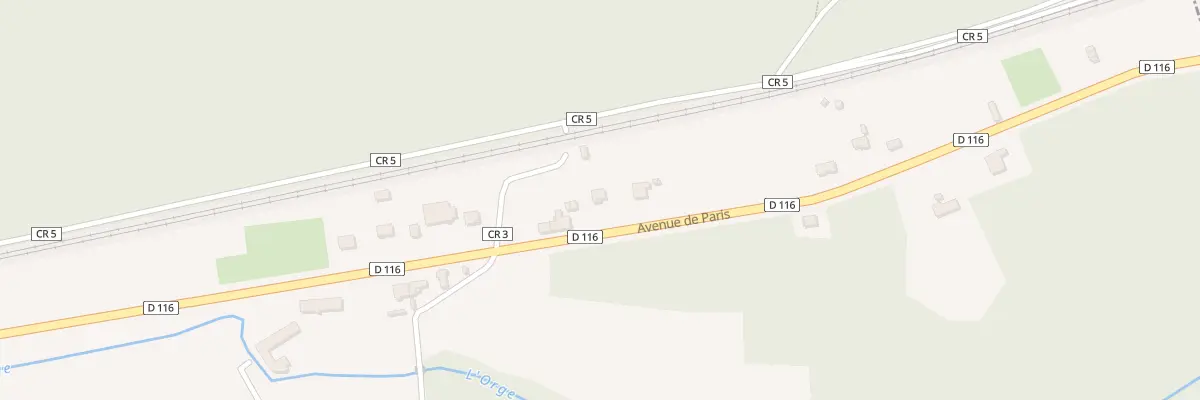 Plan du 955 Av de Paris à Sermaise