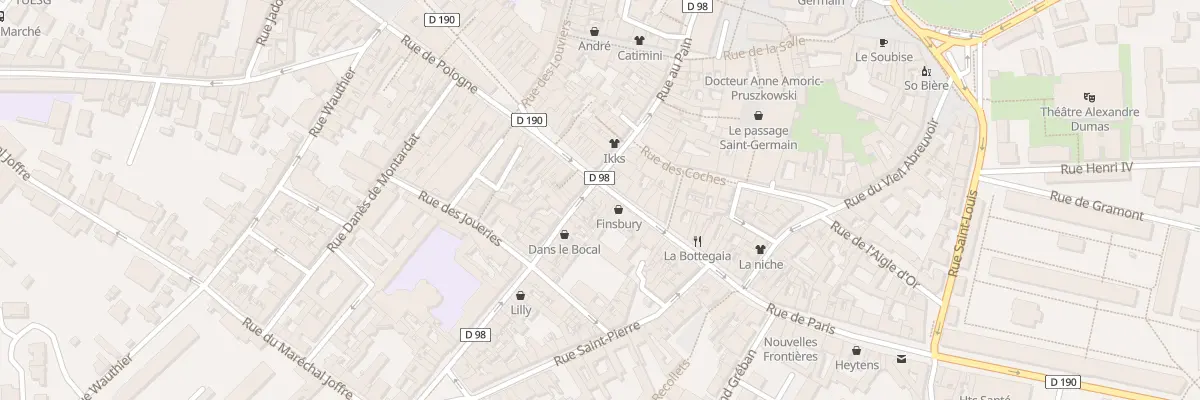 Plan du 2 Rue de Paris à Saint-Germain-en-Laye