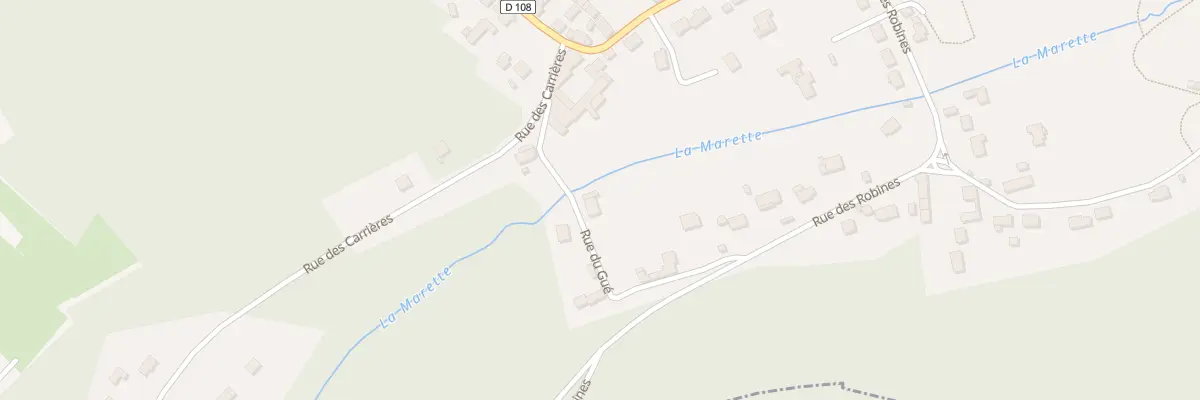 Plan du 105 Rue du Gué à Guillerval