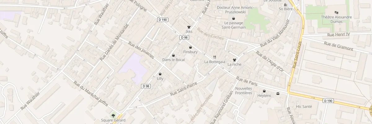 Plan du 12 Rue de Paris à Saint-Germain-en-Laye