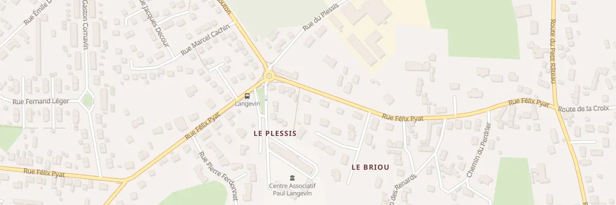 Plan du 134 Rue Félix Pyat à Vierzon