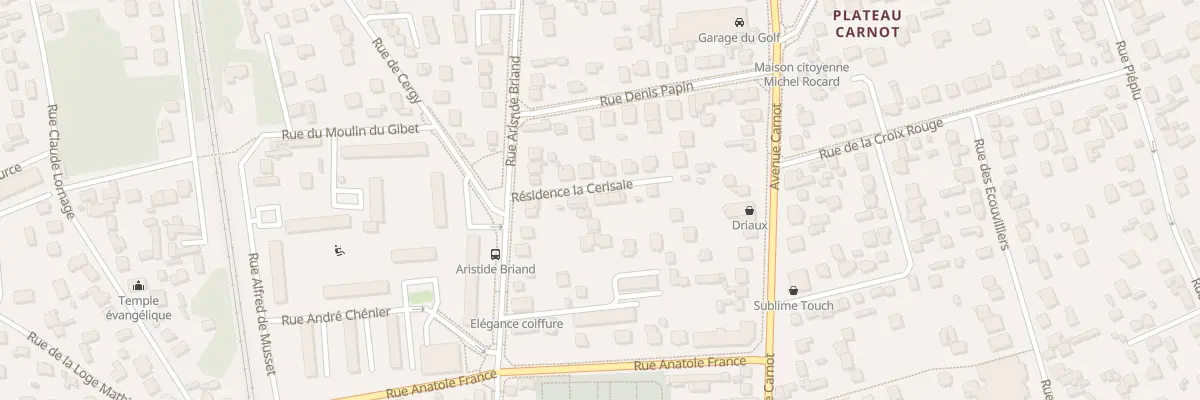 Plan du 88B Rue Aristide Briand à Conflans-Sainte-Honorine