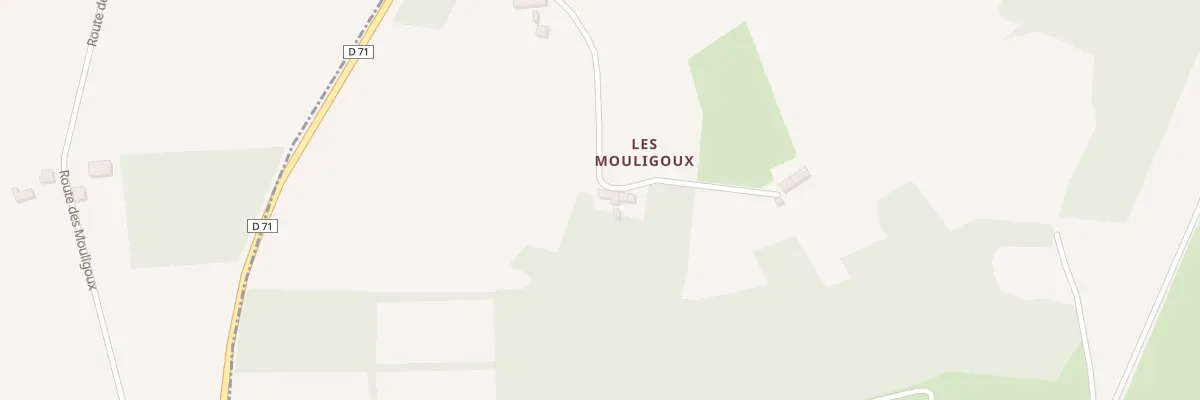 Plan du 5102 Les Loges à Vijon