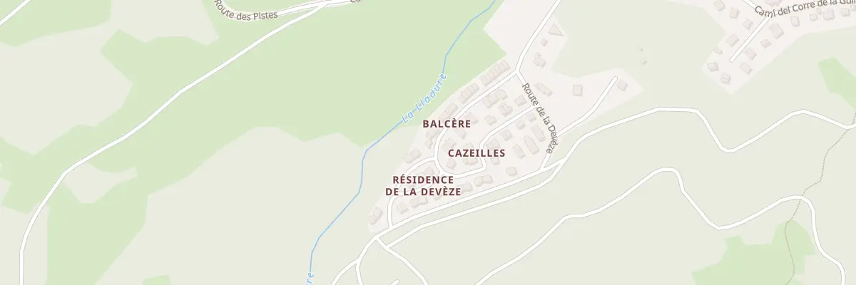 Plan du 32 Cami De Balcere à Formiguères