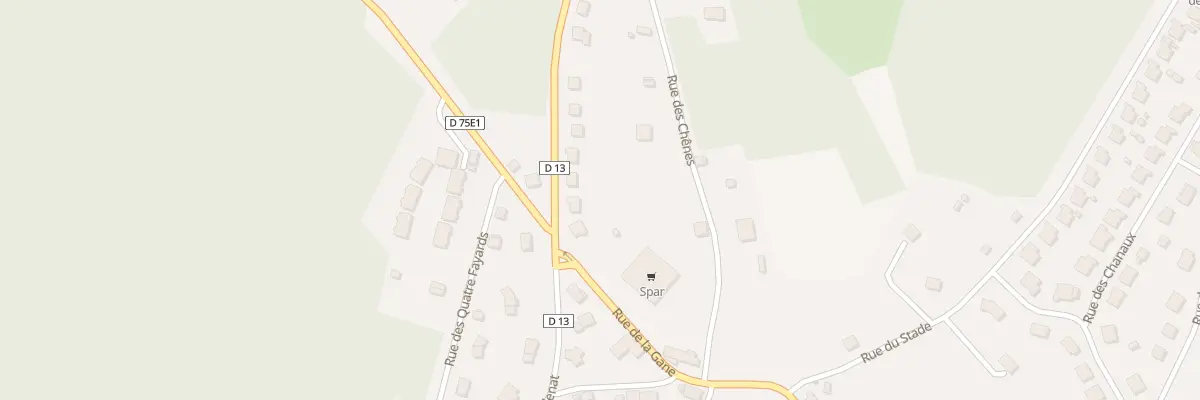 Plan du 40 Rue de la Gane à Saint-Privat