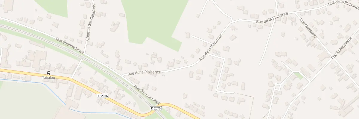 Plan du 17 Rue de la Plaisance à Vierzon