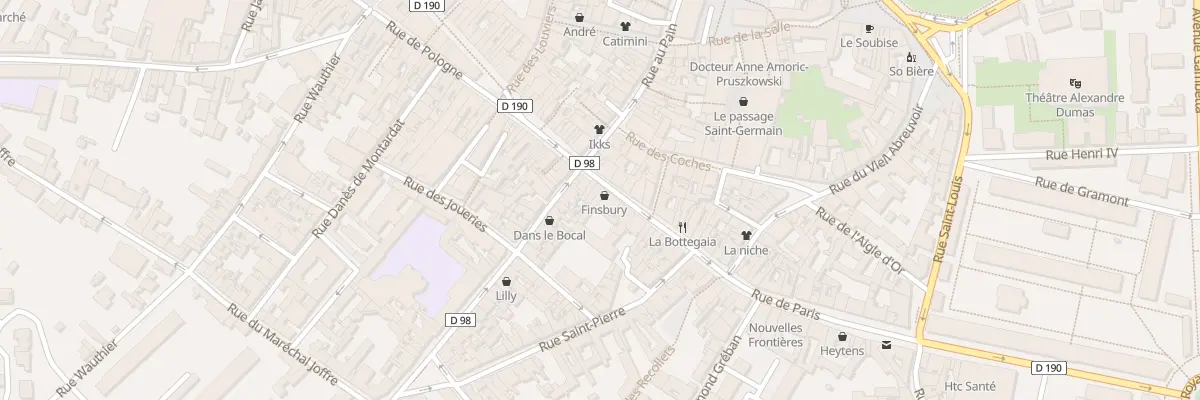 Plan du 8 Rue de Paris à Saint-Germain-en-Laye