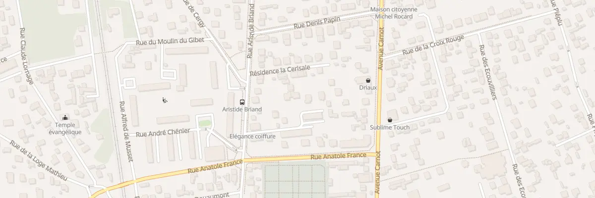Plan du 80 Rue Aristide Briand à Conflans-Sainte-Honorine