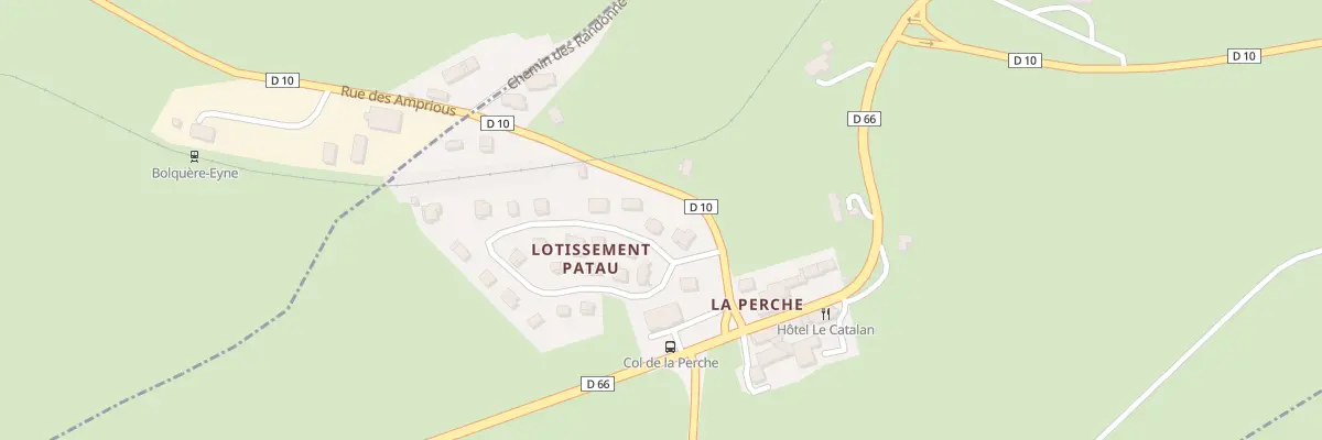 Plan du 4 Lot Patau à La Cabanasse