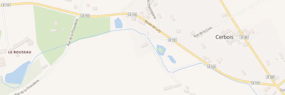 Plan du 2 Rue de la Pierre de May à Cerbois