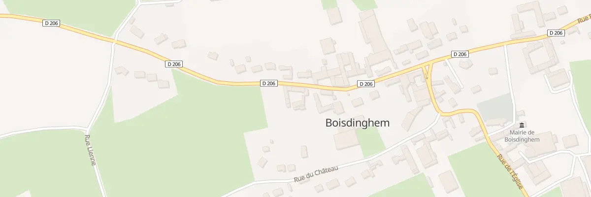 Plan du 15 Rue Principale à Boisdinghem