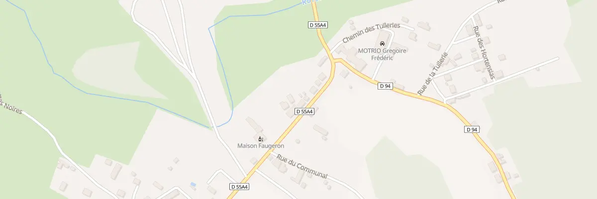 Plan du 10 Rue du Centre à Lavaveix-les-Mines