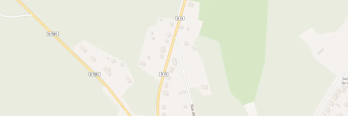 Plan du 60 Rue de la Gane à Saint-Privat