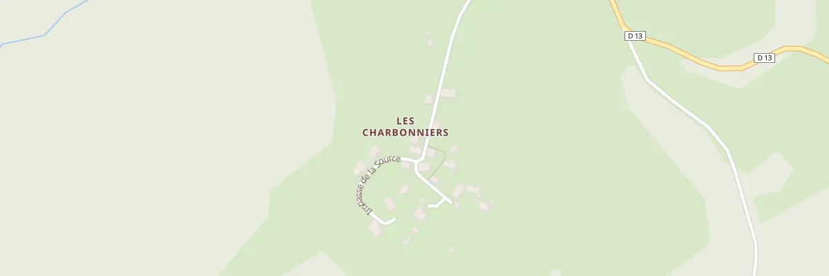 Plan du 5123 Le Charbonnier à Saint-Merd-de-Lapleau
