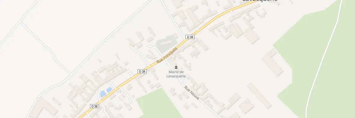 Plan du 30 Rue d’En Bas à Lavacquerie