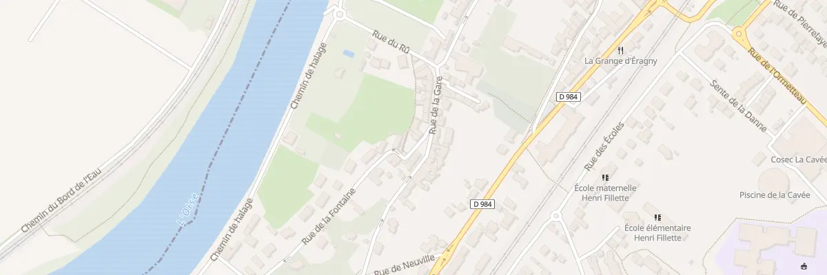 Plan du 4 Rue de la Fontaine à Éragny-sur-Oise
