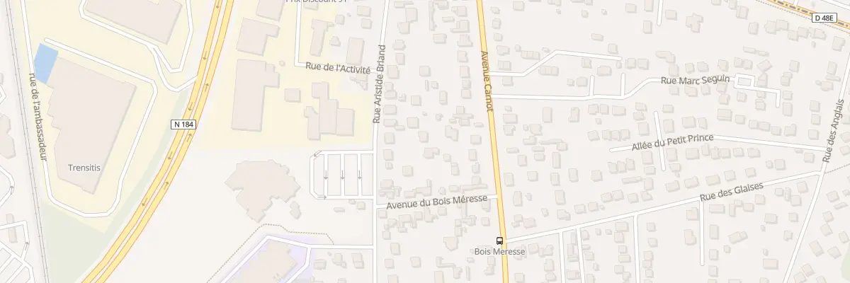 Plan du 214 Rue Aristide Briand à Conflans-Sainte-Honorine