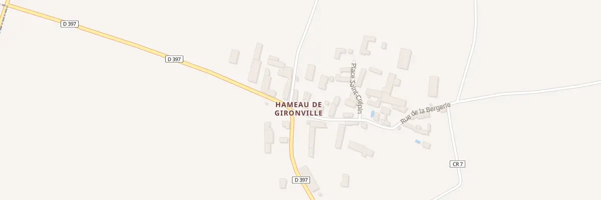 Plan du 5 Rue des Bergeries à Charmont-en-Beauce
