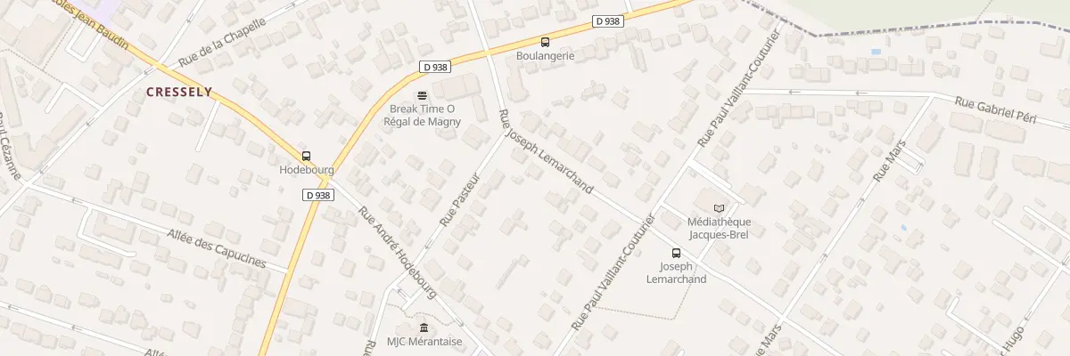 Plan du 8 Rue Joseph Lemarchand à Magny-les-Hameaux