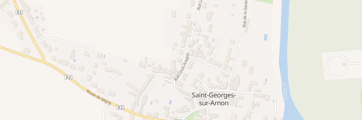 Plan du 9 Rue Louis Aragon à Saint-Georges-sur-Arnon