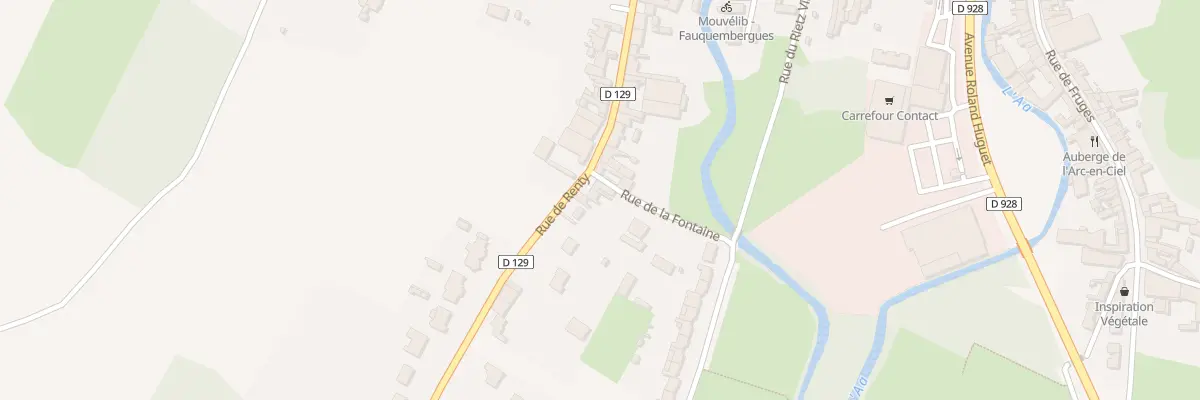 Plan du 161 Rue de Renty à Fauquembergues