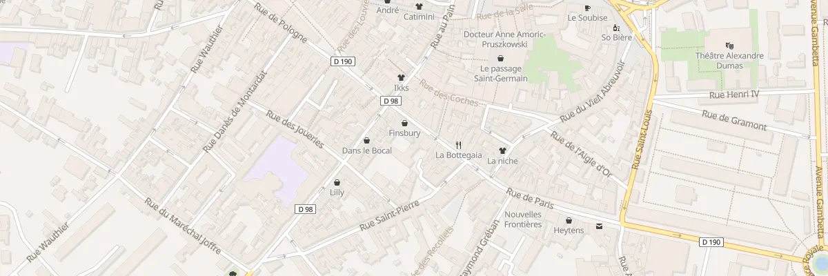 Plan du 14 Rue de Paris à Saint-Germain-en-Laye