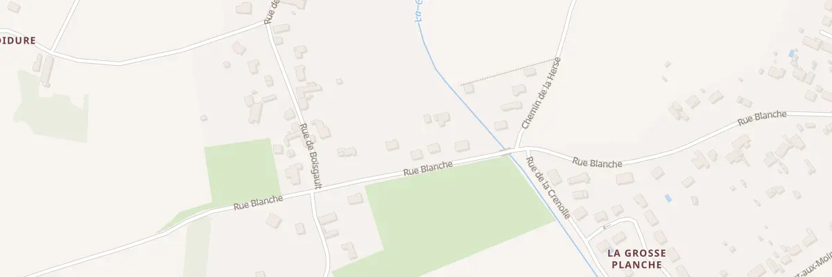 Plan du 60 Rue Blanche à Donnery