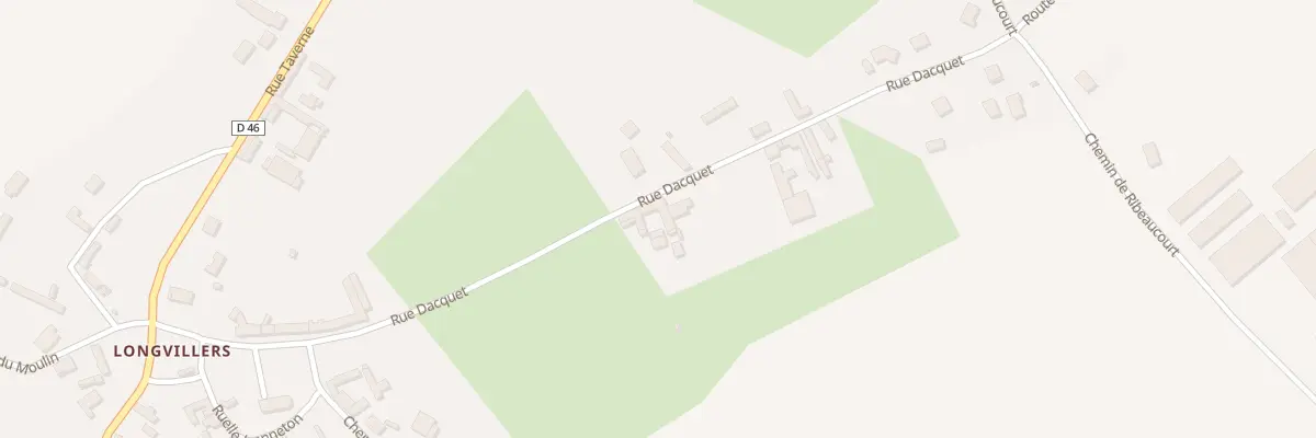 Plan du 8 Rue Dacquet à Domléger-Longvillers