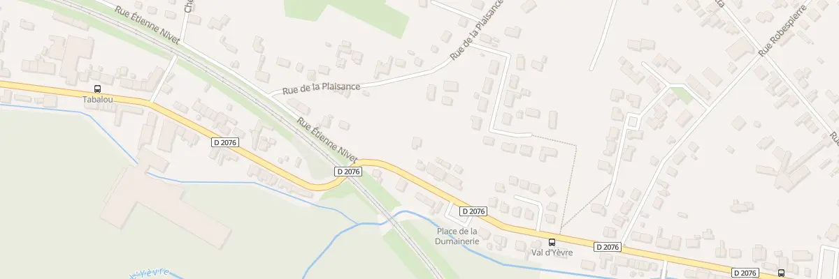Plan du 1 Rue Etienne Marcel à Vierzon