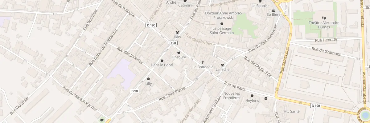 Plan du 16 Rue de Paris à Saint-Germain-en-Laye