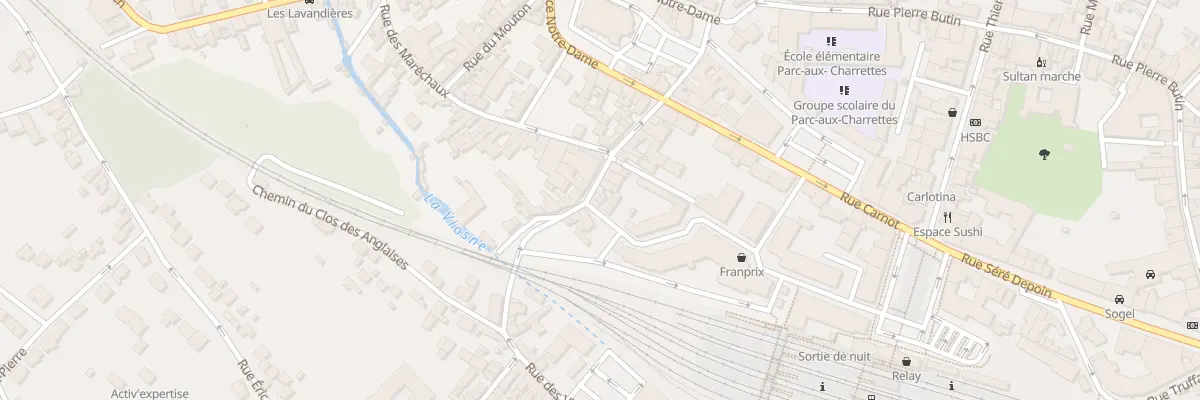 Plan du 17 Rue Saint Martin à Pontoise