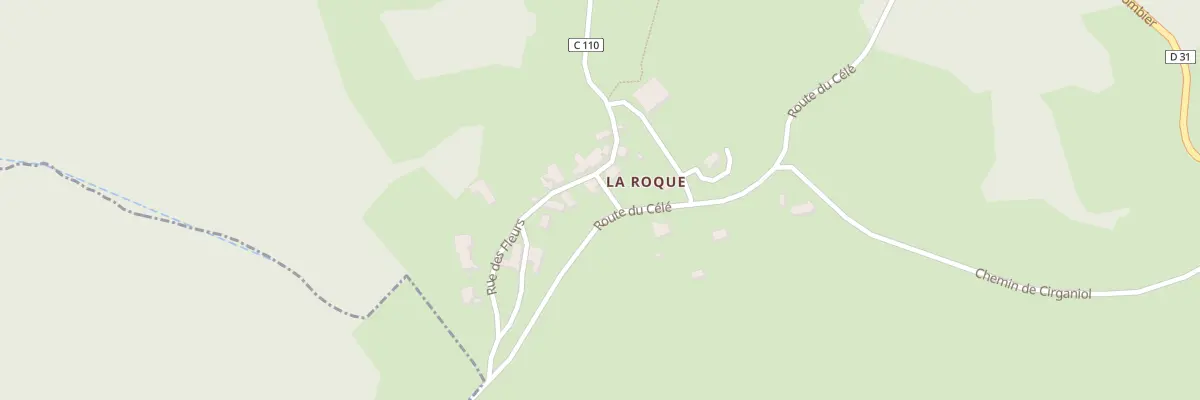 Plan du 5095 La Roque à Saint-Jean-Mirabel