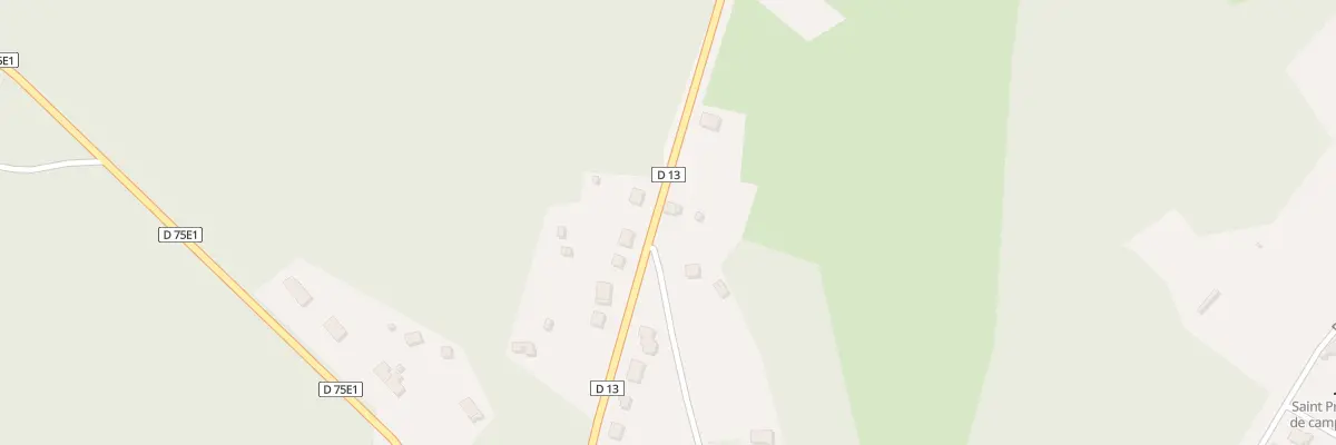 Plan du 64 Rue de la Gane à Saint-Privat