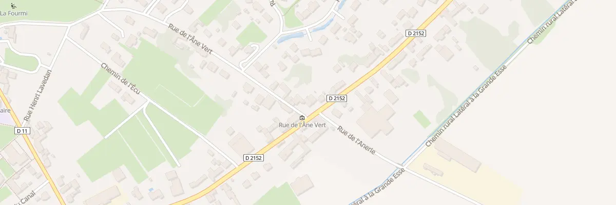 Plan du 3 Av de Fontainebleau à Loury