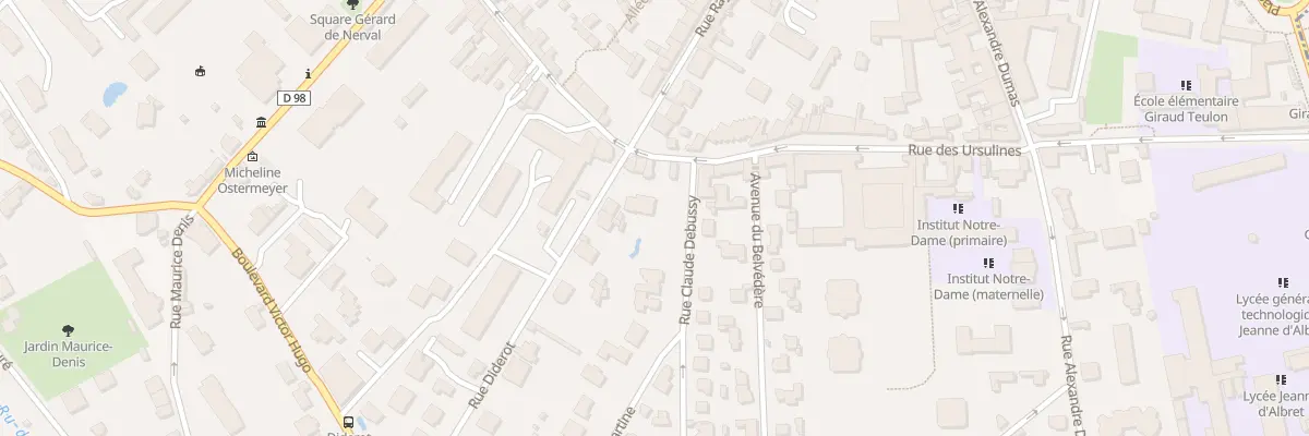 Plan du 32 Rue des Ursulines à Saint-Germain-en-Laye