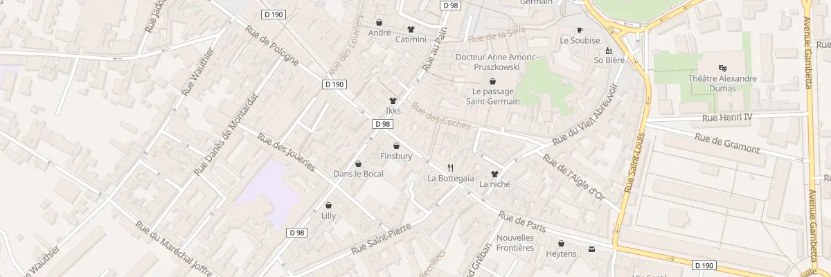 Plan du 7 Rue de Paris à Saint-Germain-en-Laye