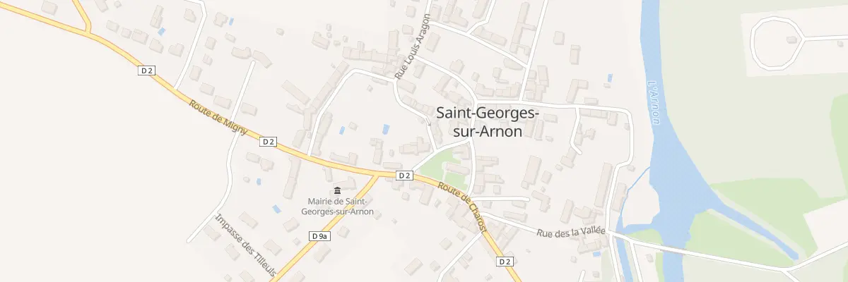 Plan du 3 Rue Louis Aragon à Saint-Georges-sur-Arnon